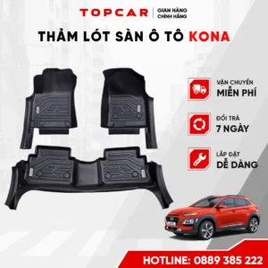 Thảm lót sàn Hyundai Kona 2018–2025