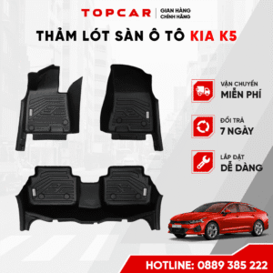 Thảm lót sàn KIA K5 đời từ năm 2021
