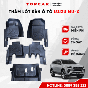 Thảm lót sàn Isuzu Mu-x 2015-2023