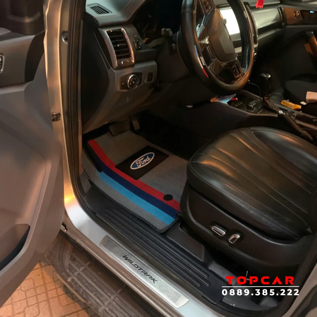 Thảm lót sàn Ford Ranger Raptor 2014–2021