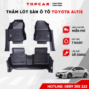 Thảm lót sàn Toyota Corolla Altis 2014–2021