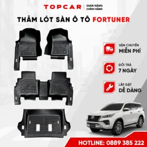 Thảm lót sàn Toyota Fortuner 2008-2016