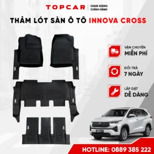 Thảm lót sàn Toyota Innova Cross 2024