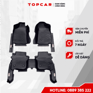 thảm lót sàn VinFast VF e34 form chuẩn