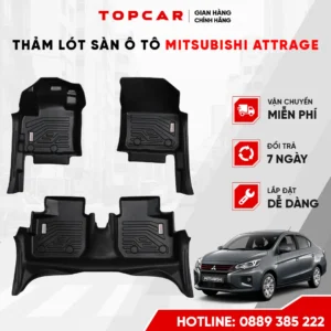 Thảm lót sàn ô tô Mitsubishi Attrage ≥ 2019