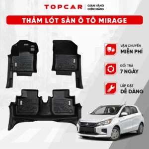 Thảm lót sàn ô tô Mitsubishi Mirage ≥ 2019