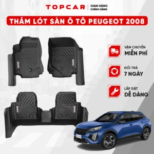 Thảm lót sàn ô tô Peugeot 2008 2020-2024
