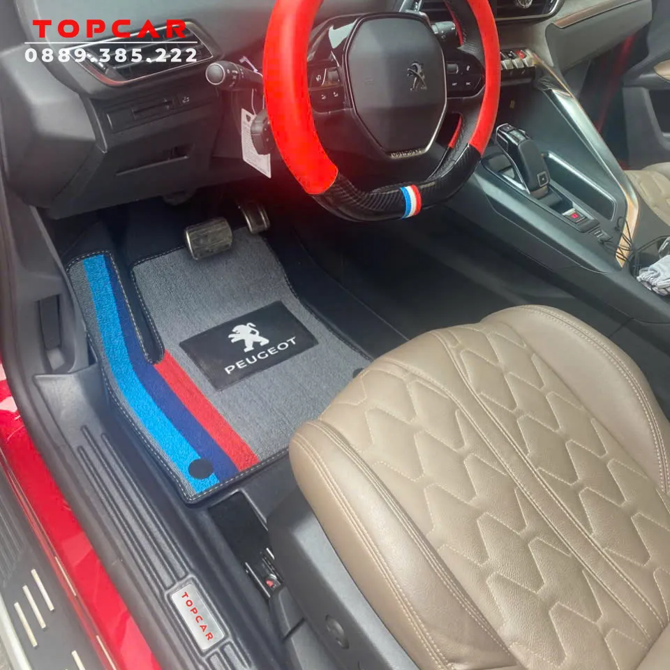 Thảm lót sàn ô tô Peugeot 3008 GT 2017–2024