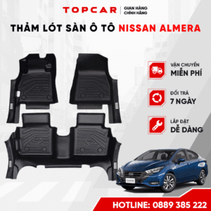 Thảm lót sàn Nissan Almera