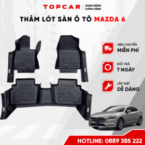 Thảm lót sàn MAZDA 6 2015–2024